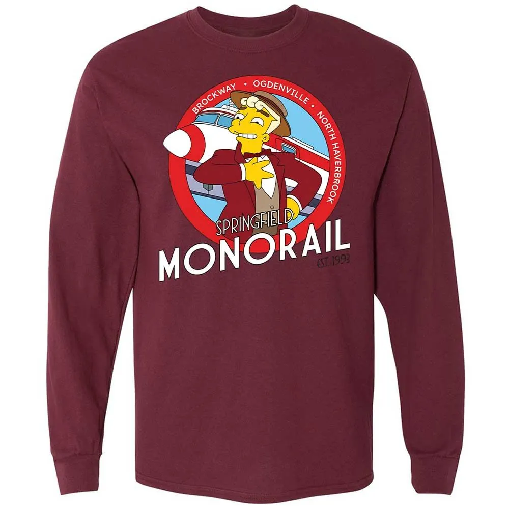 Springfield Monorail - Maroon - 16