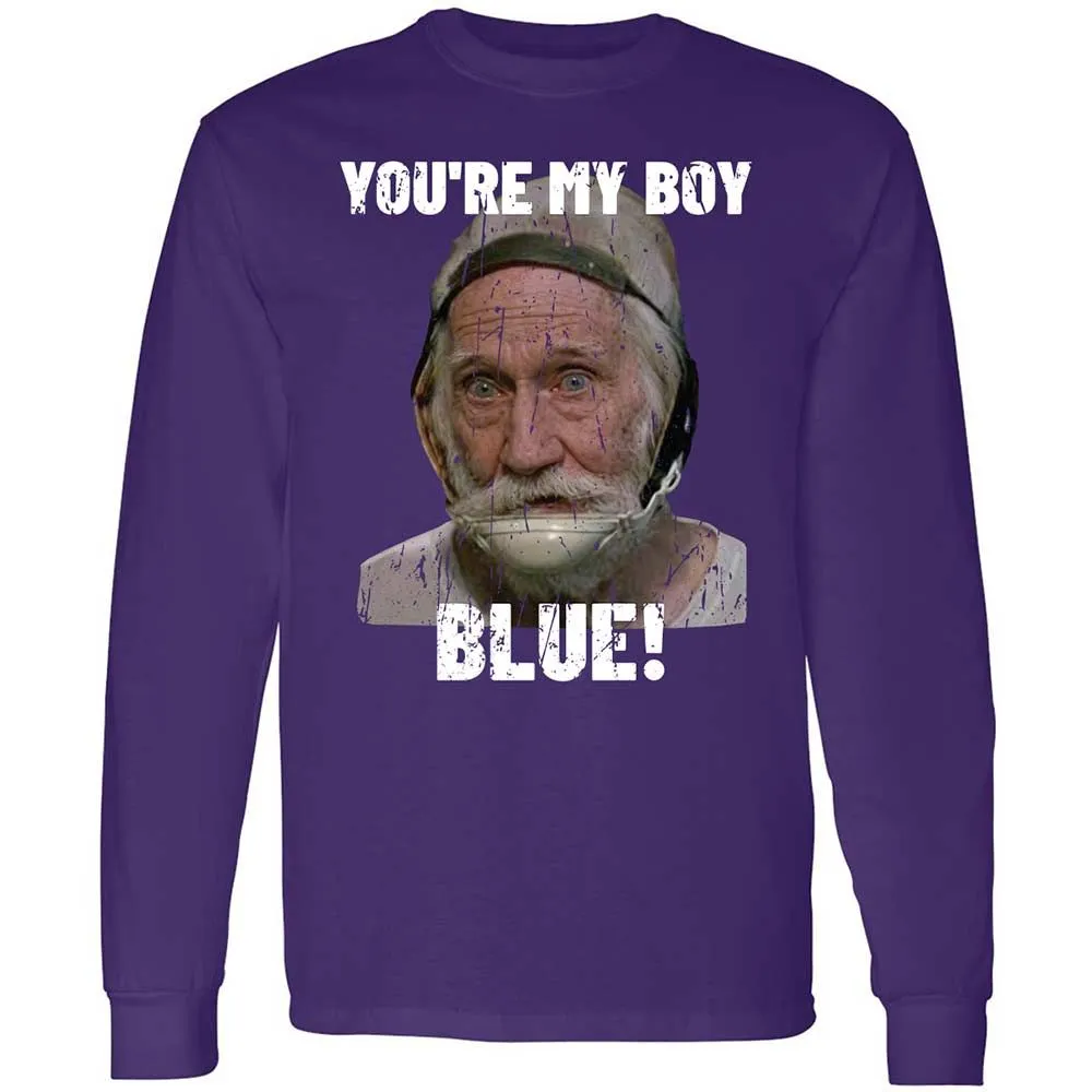 Long Sleeve T-Shirt - FSY4FTU4 - Purple - 12