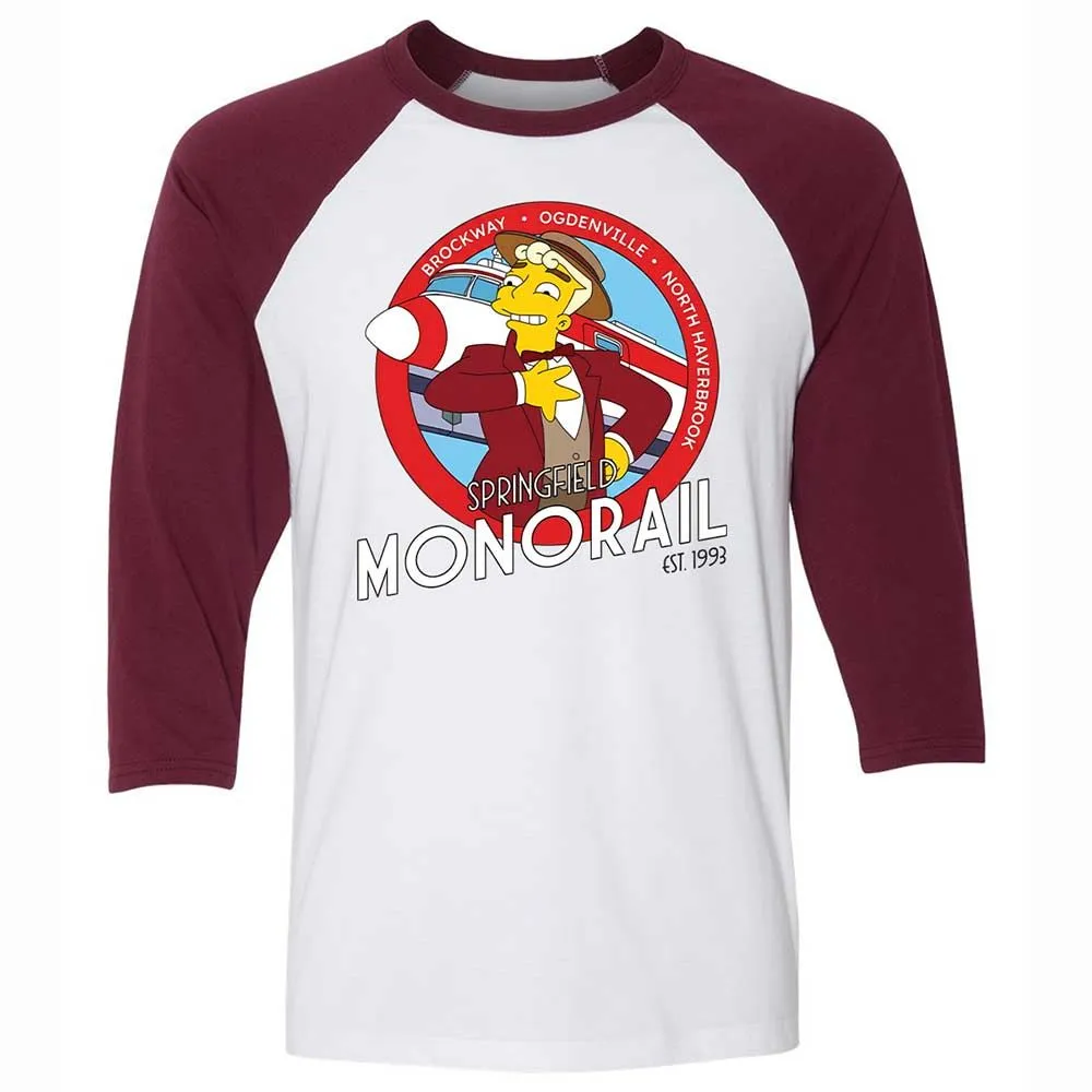 Springfield Monorail - White/Maroon - 7