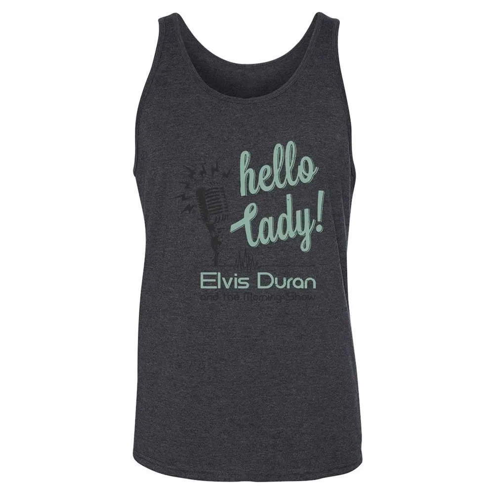 Hello Lady - Dark Grey Heather - 10
