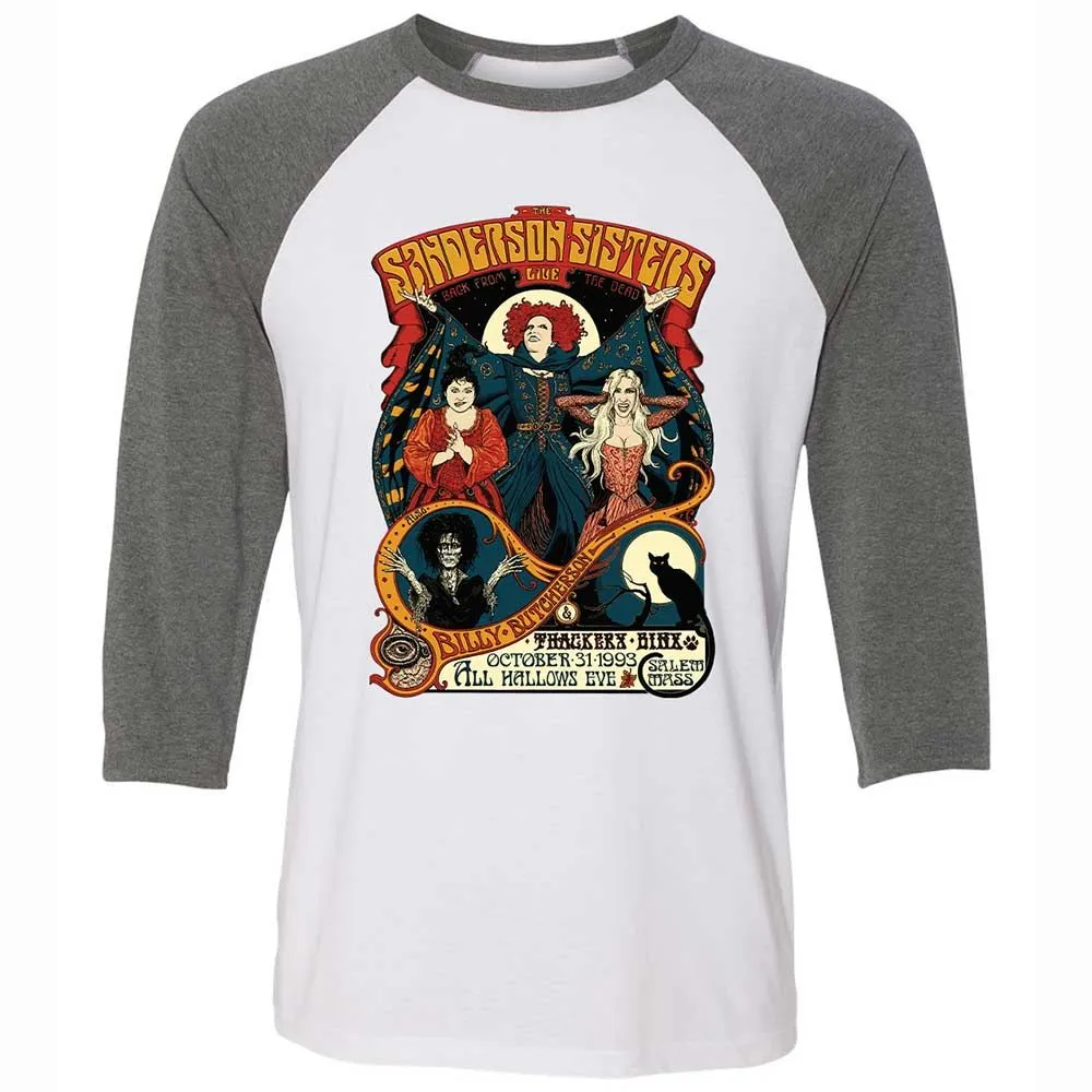 Unisex 3/4 Baseball Tee - XNDSSZ83 - White/Deep Heather - 11