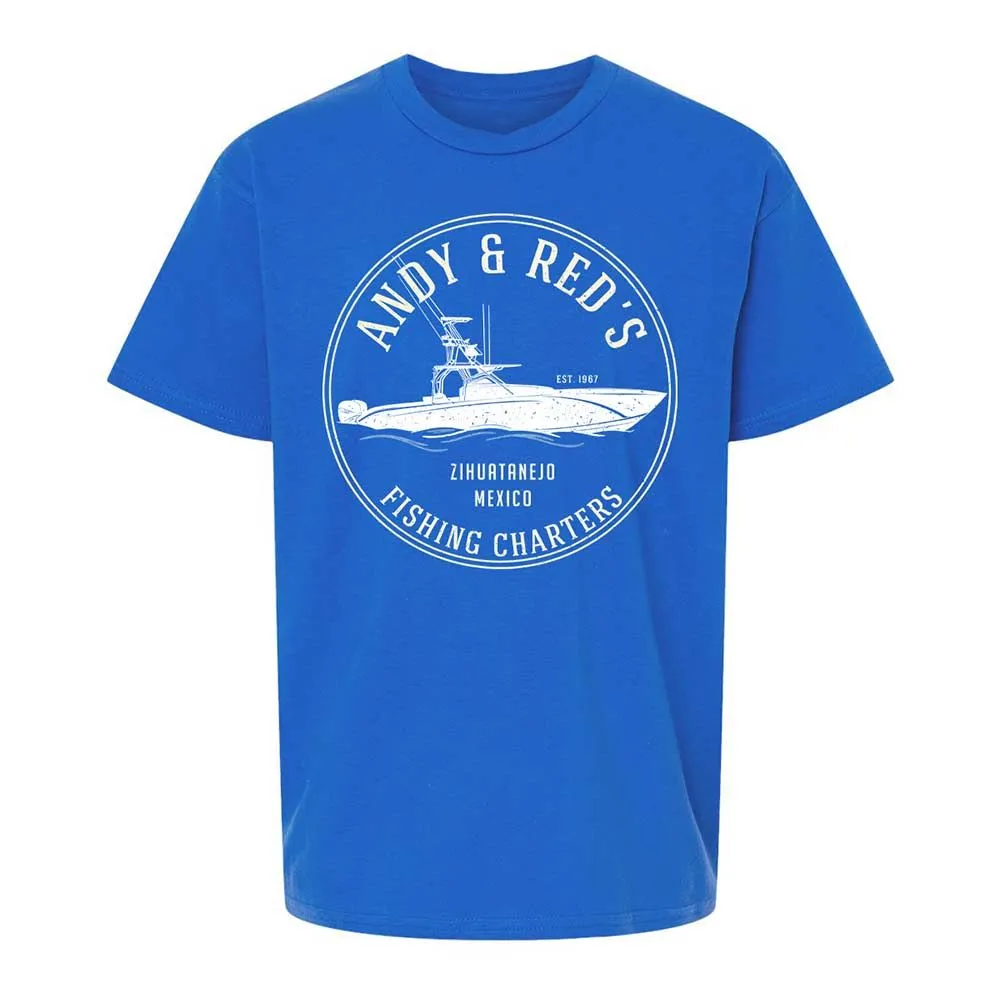 Kids T-Shirt - EK5QTKXC - Royal - 4