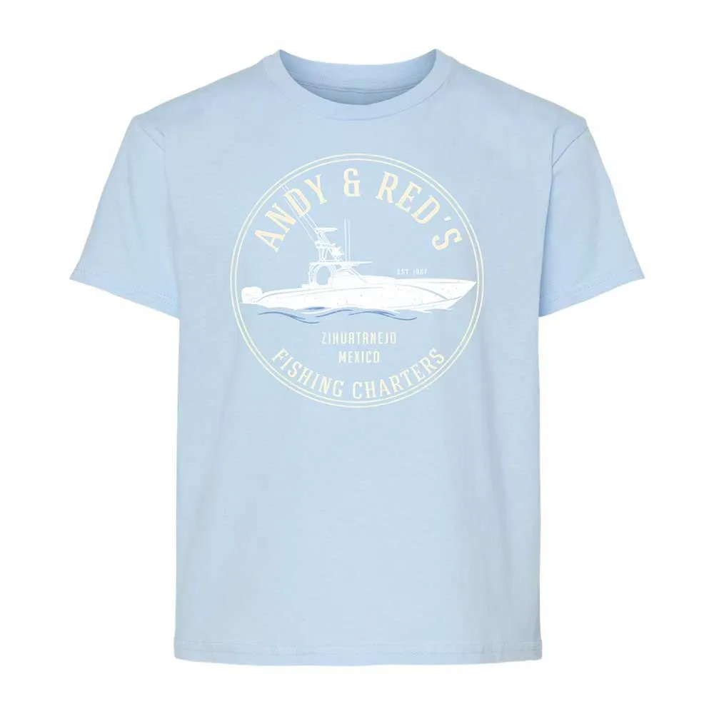 Kids T-Shirt - EK5QTKXC - Light Blue - 6