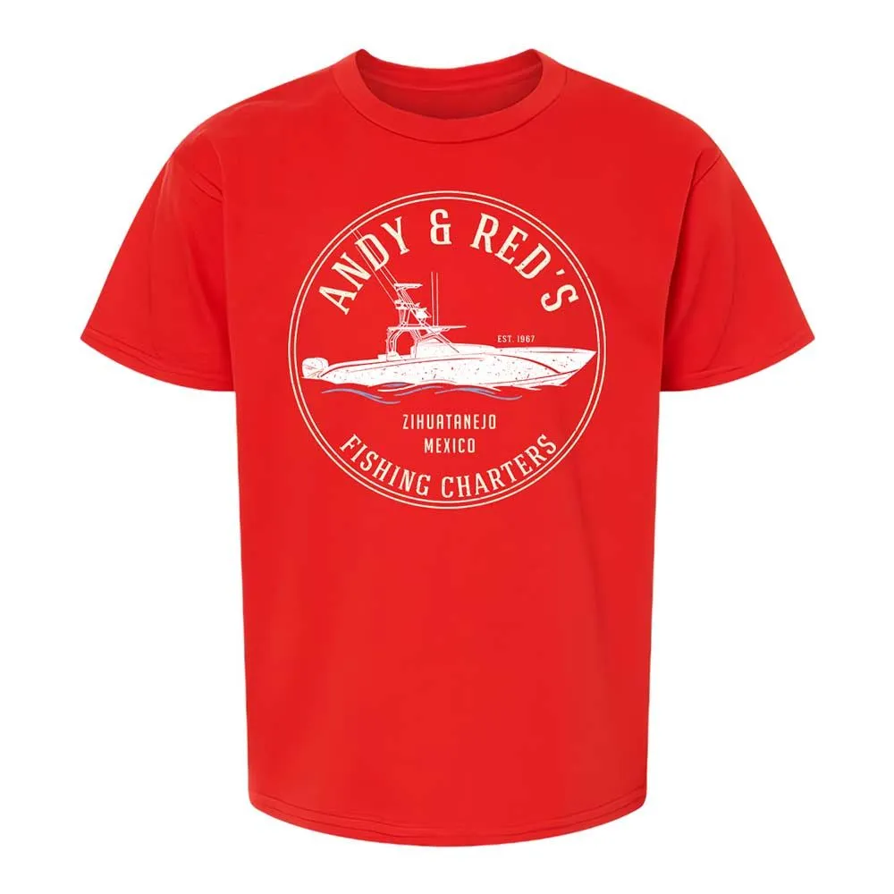 Kids T-Shirt - EK5QTKXC - Red - 8