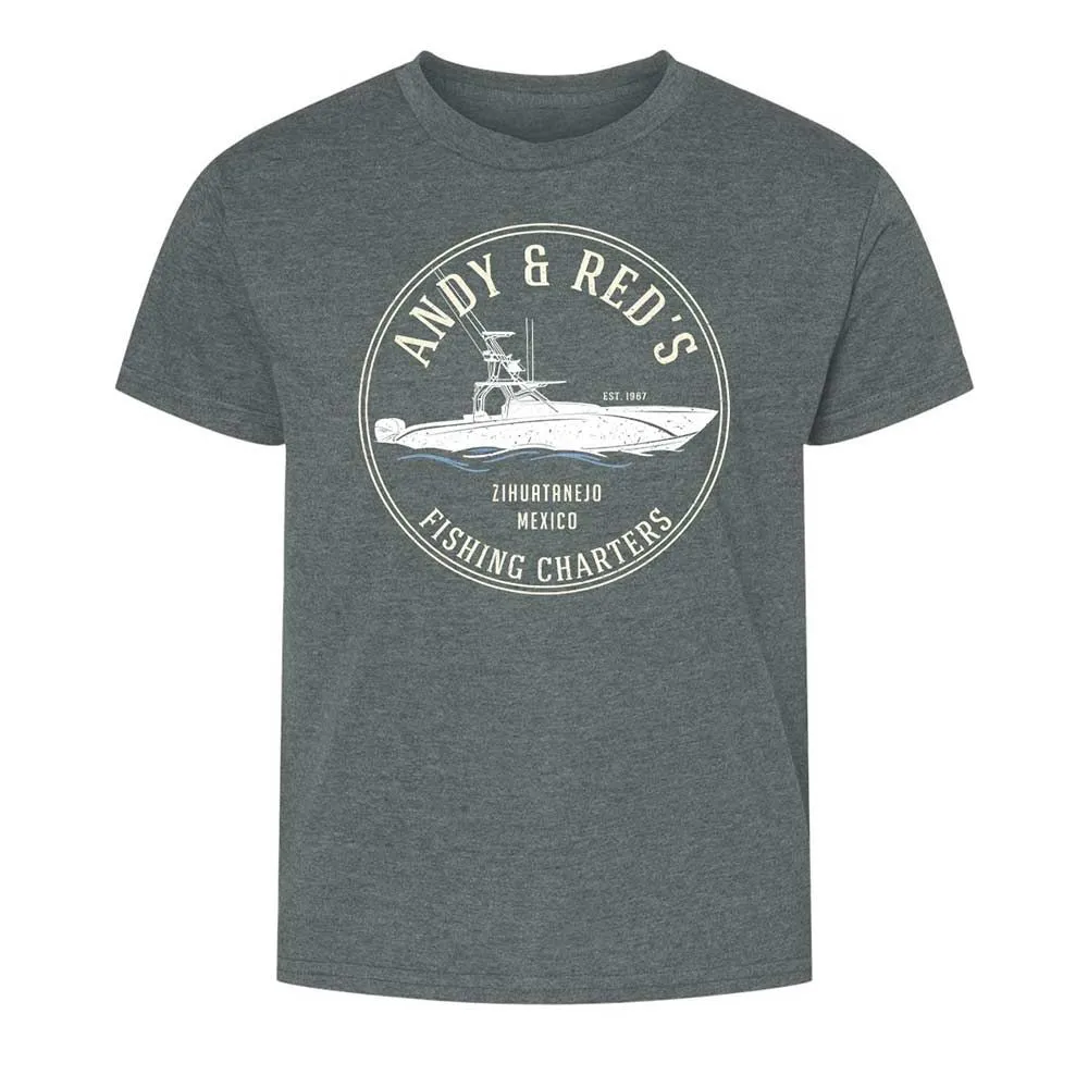 Kids T-Shirt - EK5QTKXC - Dark Heather - 10