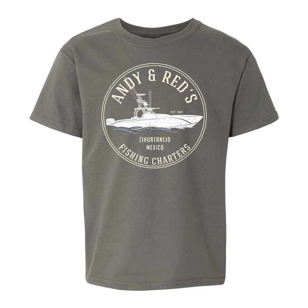 Kids T-Shirt - EK5QTKXC - Charcoal - 11