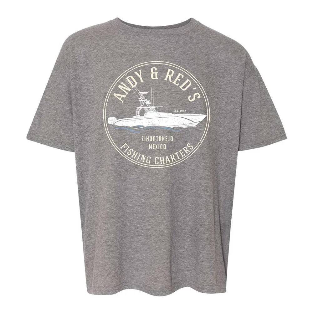 Kids T-Shirt - EK5QTKXC - Graphite Heather - 12