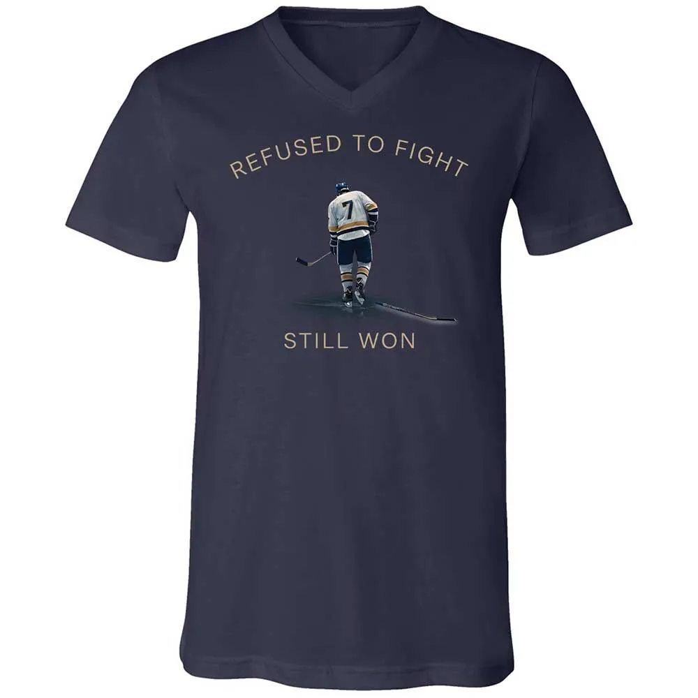 Unisex V-Neck T-Shirt - SN47RZLG - Navy - 2