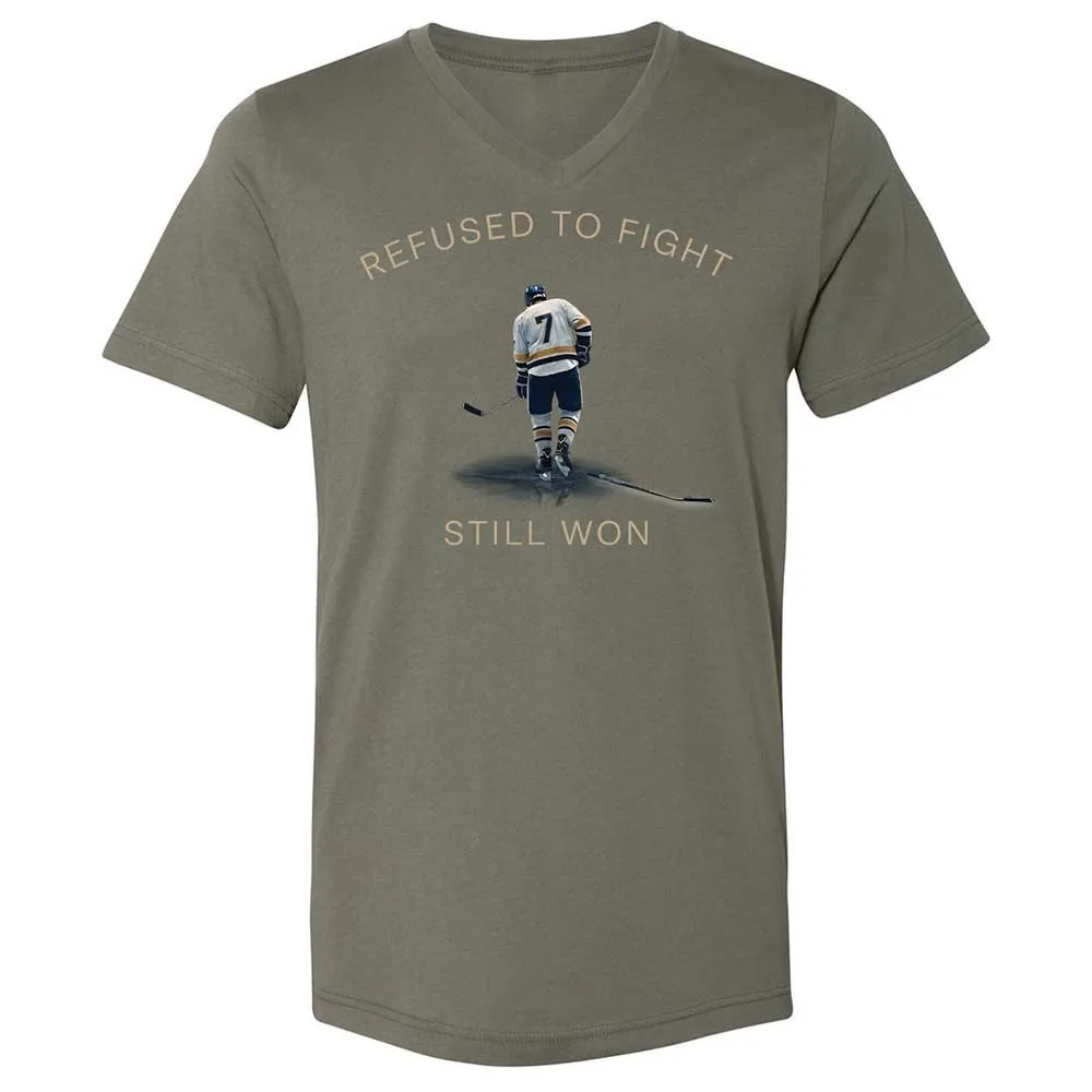 Unisex V-Neck T-Shirt - SN47RZLG - Military Green - 11