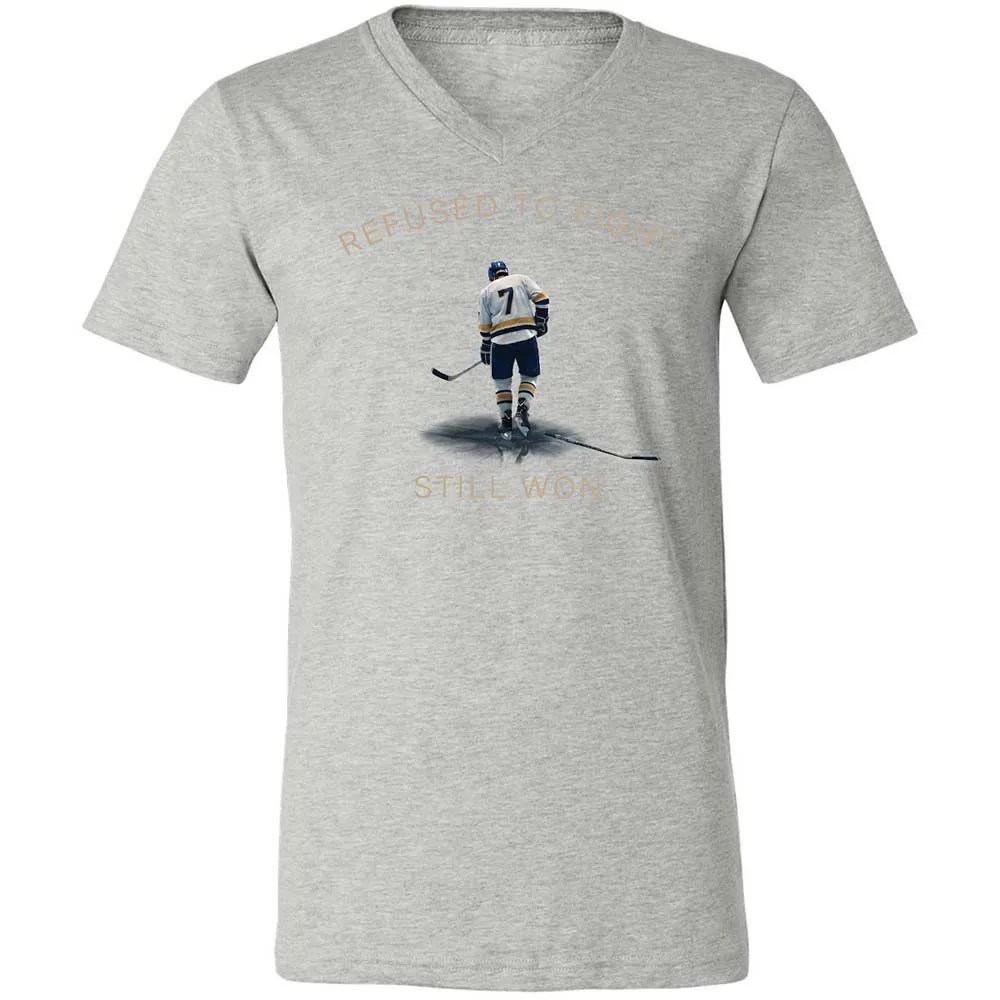 Unisex V-Neck T-Shirt - SN47RZLG - Athletic Heather - 15