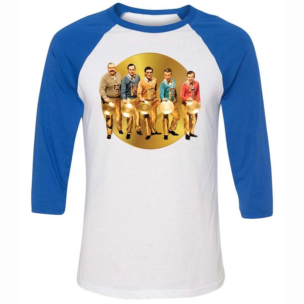 Unisex 3/4 Baseball Tee - S8DXGHAB - White/True Royal - 10