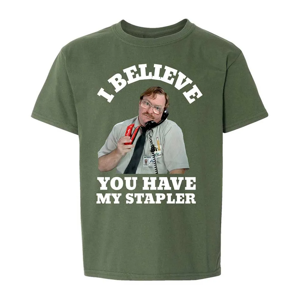 Kids T-Shirt - YC54E1CR - Military Green - 19