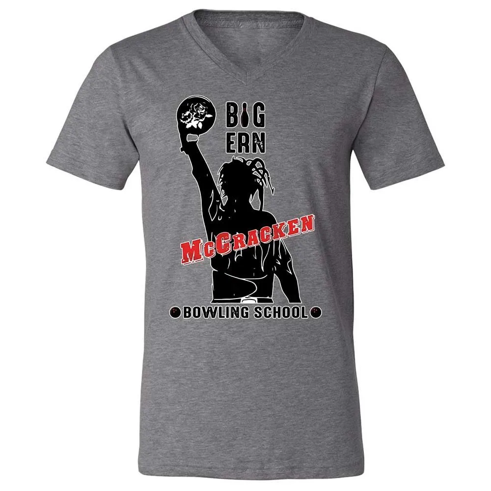 Unisex V-Neck T-Shirt - DFW6AKXU - Deep Heather - 9