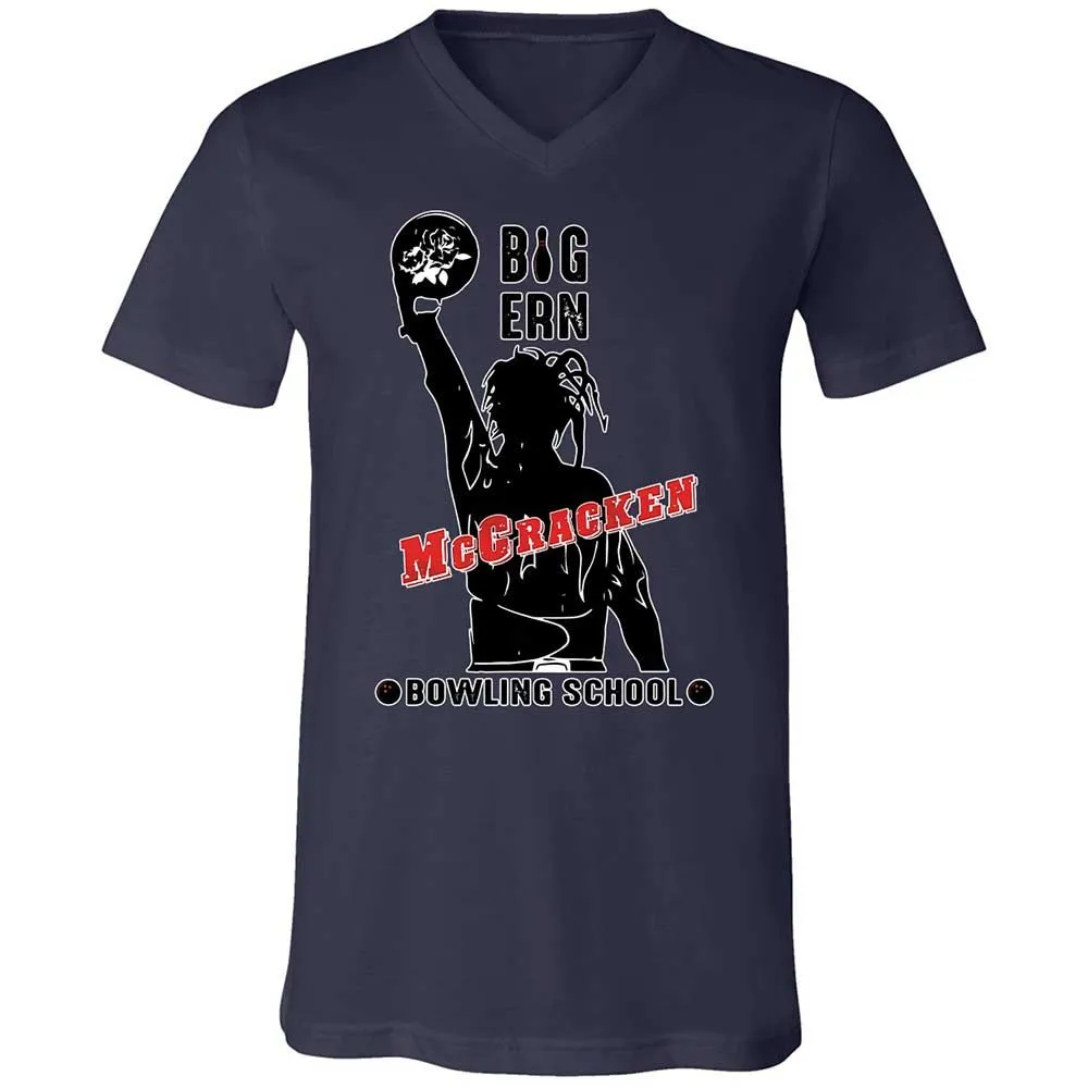 Unisex V-Neck T-Shirt - DFW6AKXU - Navy - 12