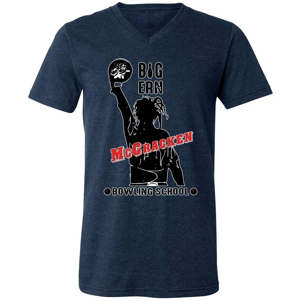 Unisex V-Neck T-Shirt - DFW6AKXU - Heather Navy - 13