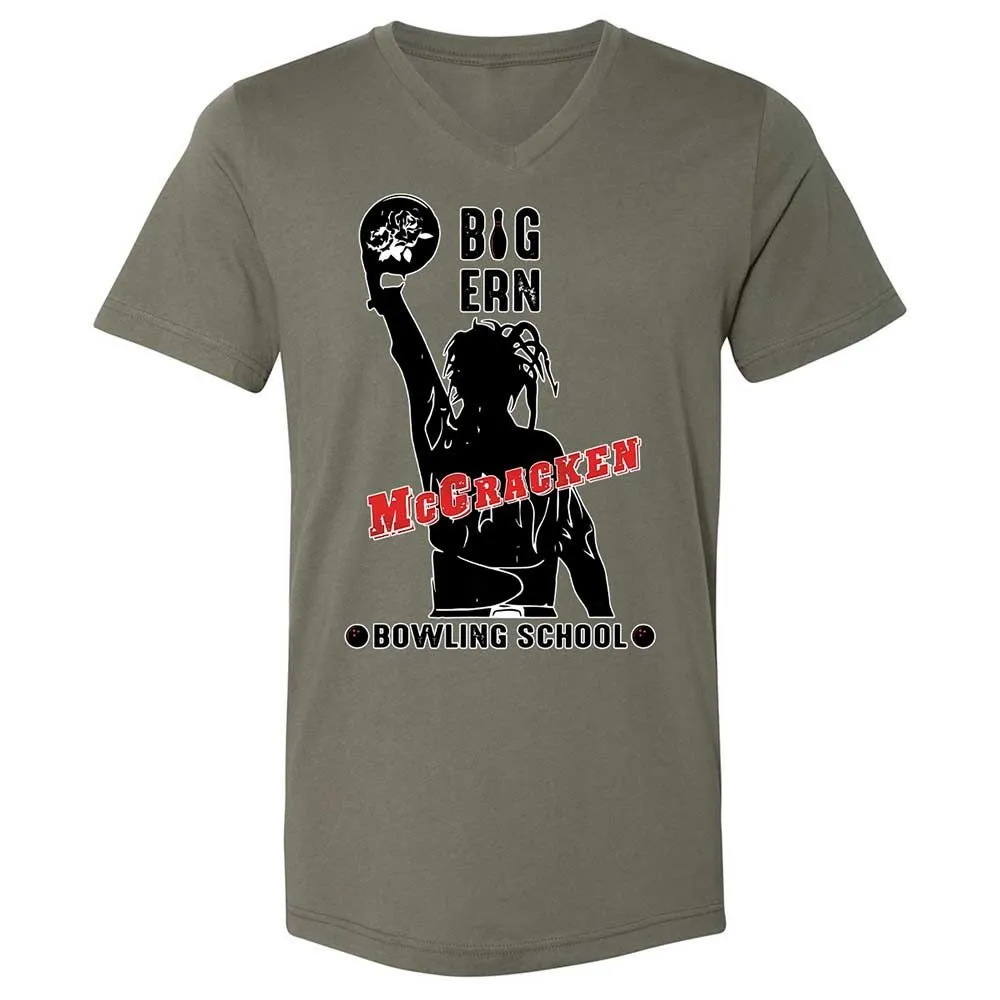 Unisex V-Neck T-Shirt - DFW6AKXU - Military Green - 15