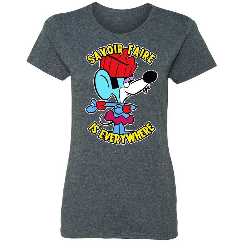 Women's T-Shirt - L8CFZW14 - Dark Heather - 6