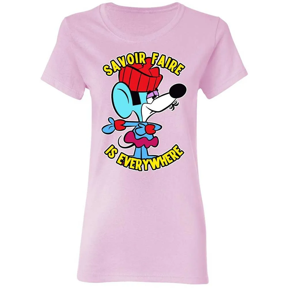 Women's T-Shirt - L8CFZW14 - Light Pink - 8