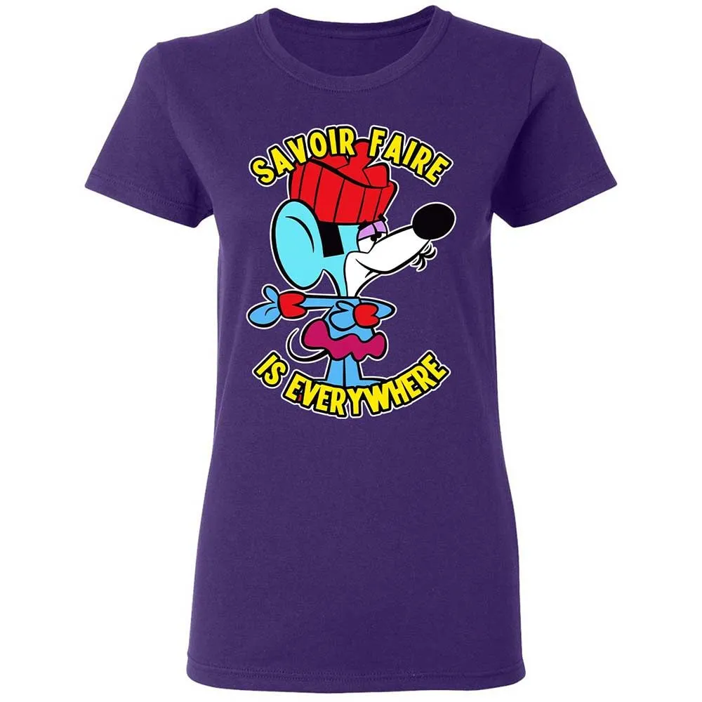 Women's T-Shirt - L8CFZW14 - Purple - 10