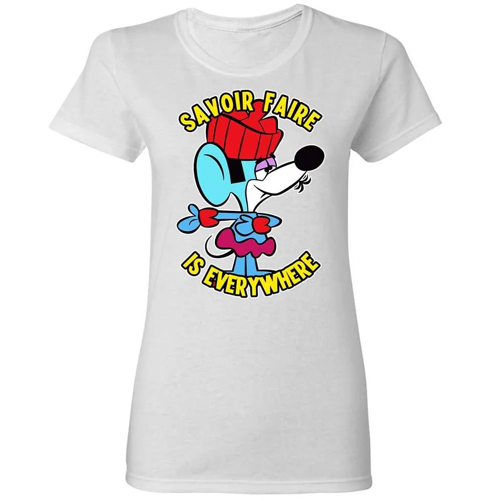 Women's T-Shirt - L8CFZW14 - White - 15