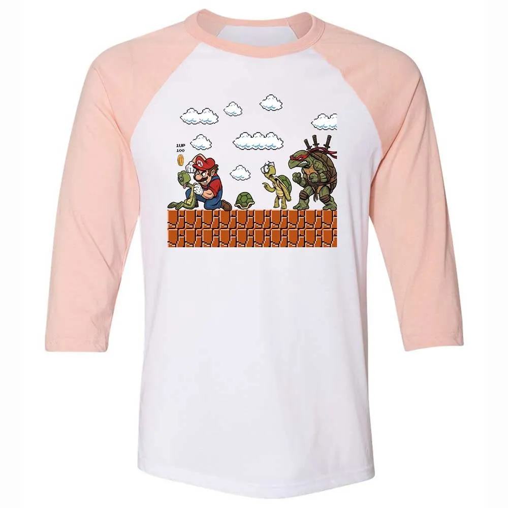 Turtle Trouble - White/Heather Peach - 5