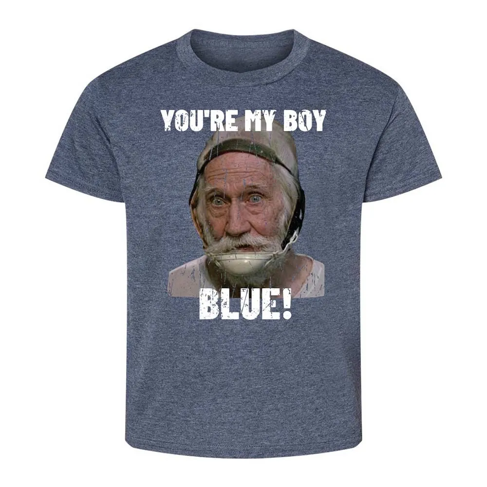 Kids T-Shirt - G1T9WTUD - Heather Navy - 9