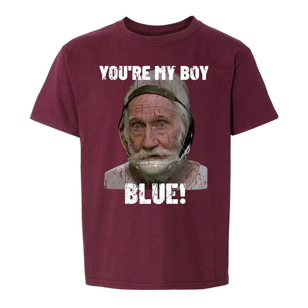 Kids T-Shirt - G1T9WTUD - Maroon - 14