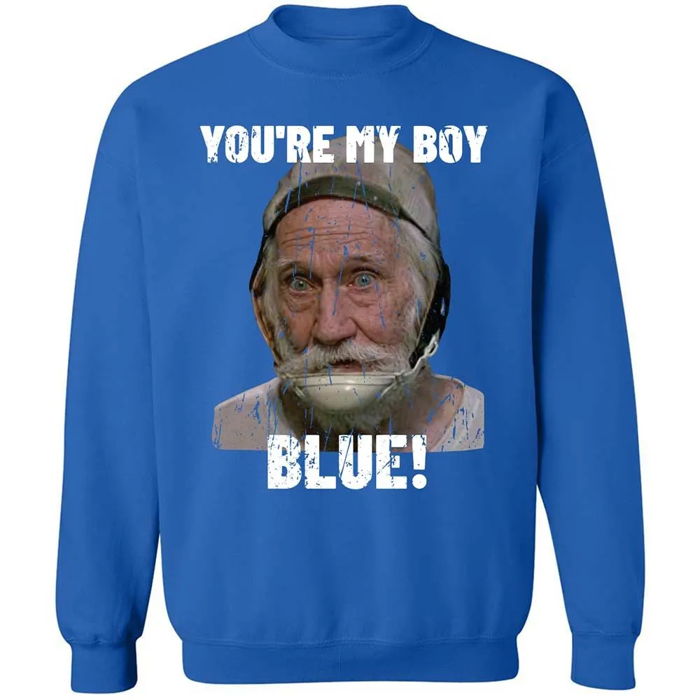 Classic Unisex Sweatshirt - H8XKDGQ8 - Royal - 3