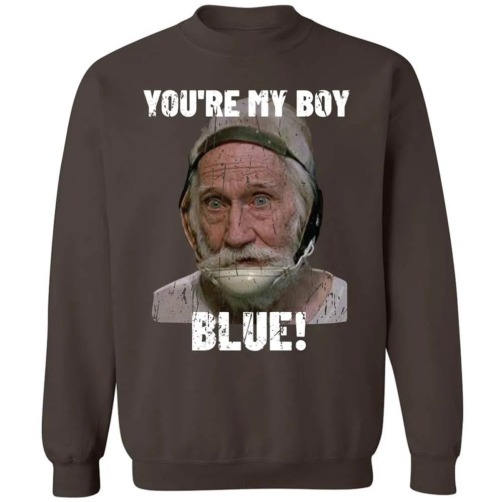 Classic Unisex Sweatshirt - H8XKDGQ8 - Dark Chocolate - 4