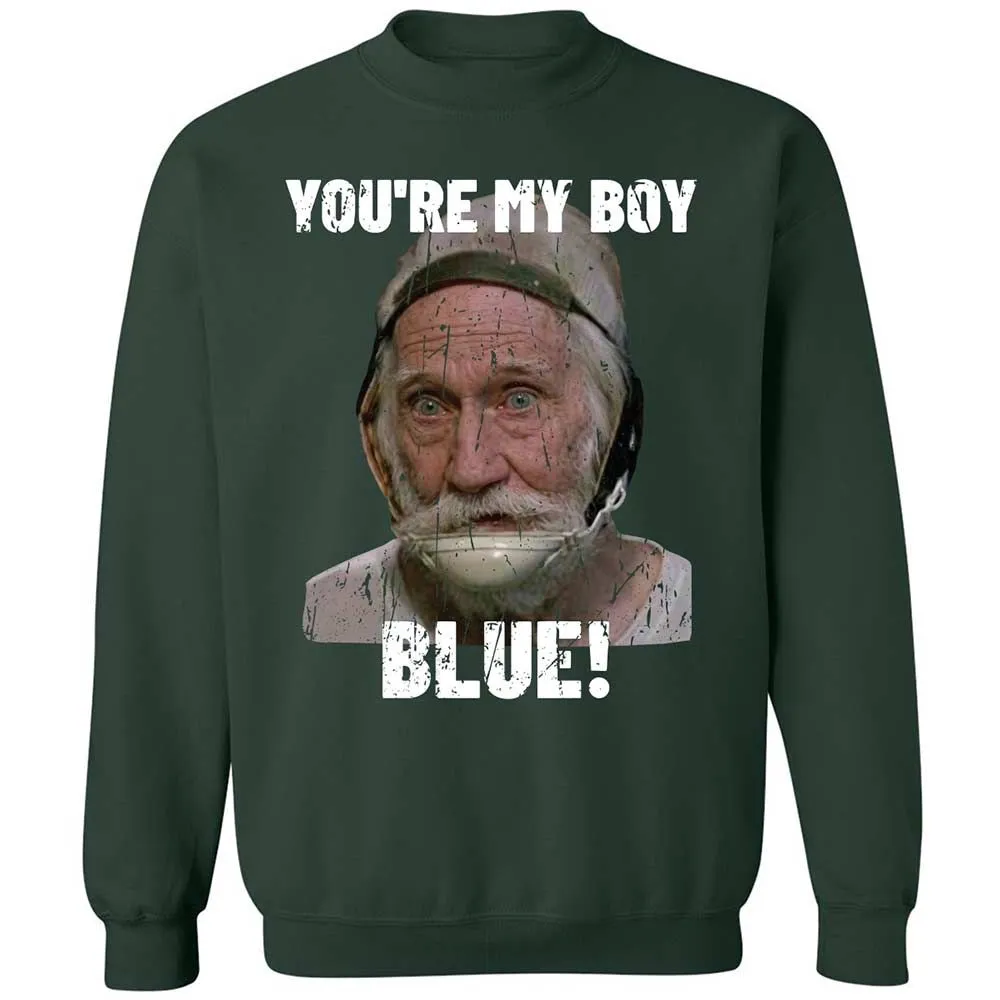 Classic Unisex Sweatshirt - H8XKDGQ8 - Forest Green - 5