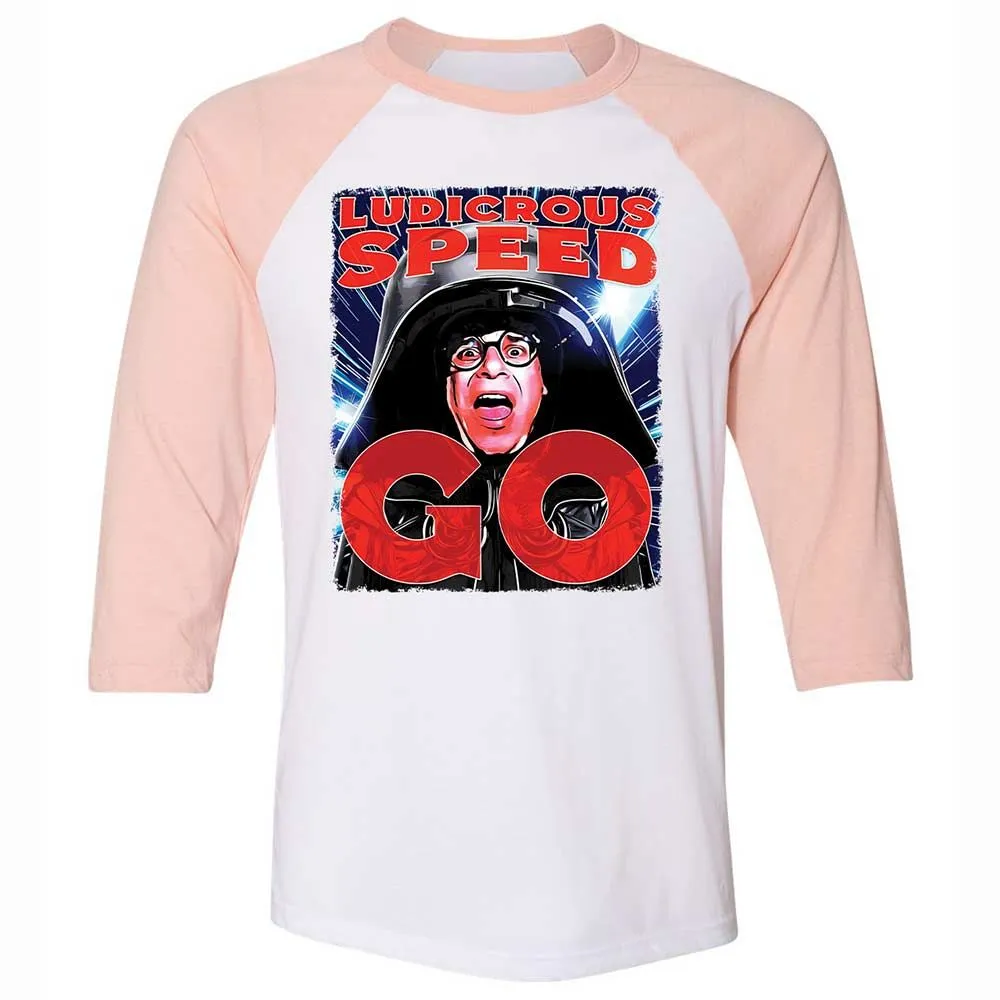 Ludicrous Speeds Go - White/Heather Peach - 5