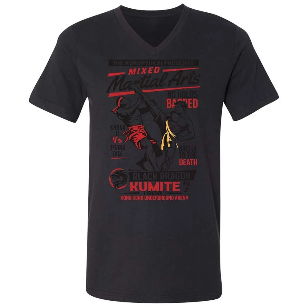 Unisex V-Neck T-Shirt - NRA1TA23 - Black - 11