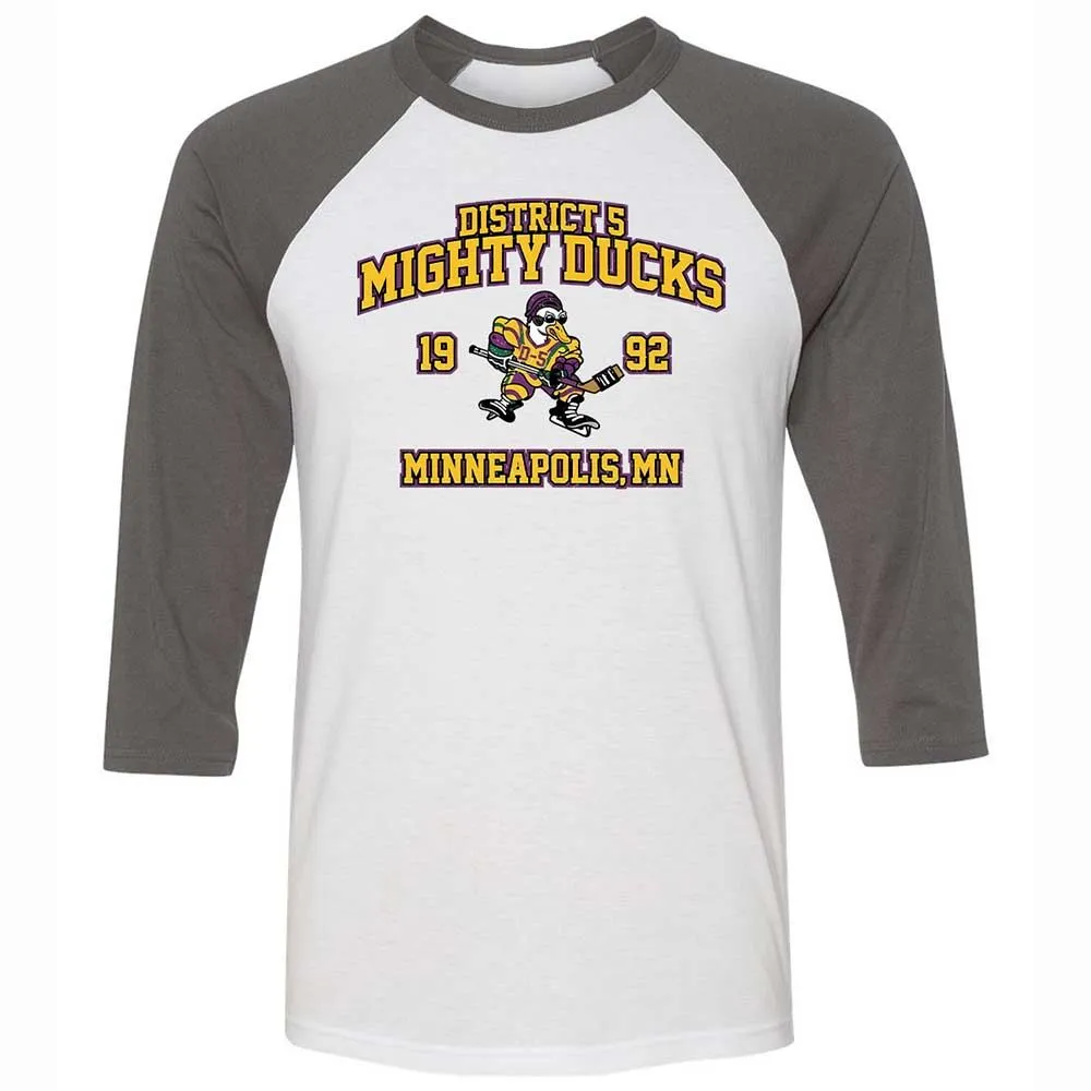 District 5 Ducks - White/Asphalt - 2