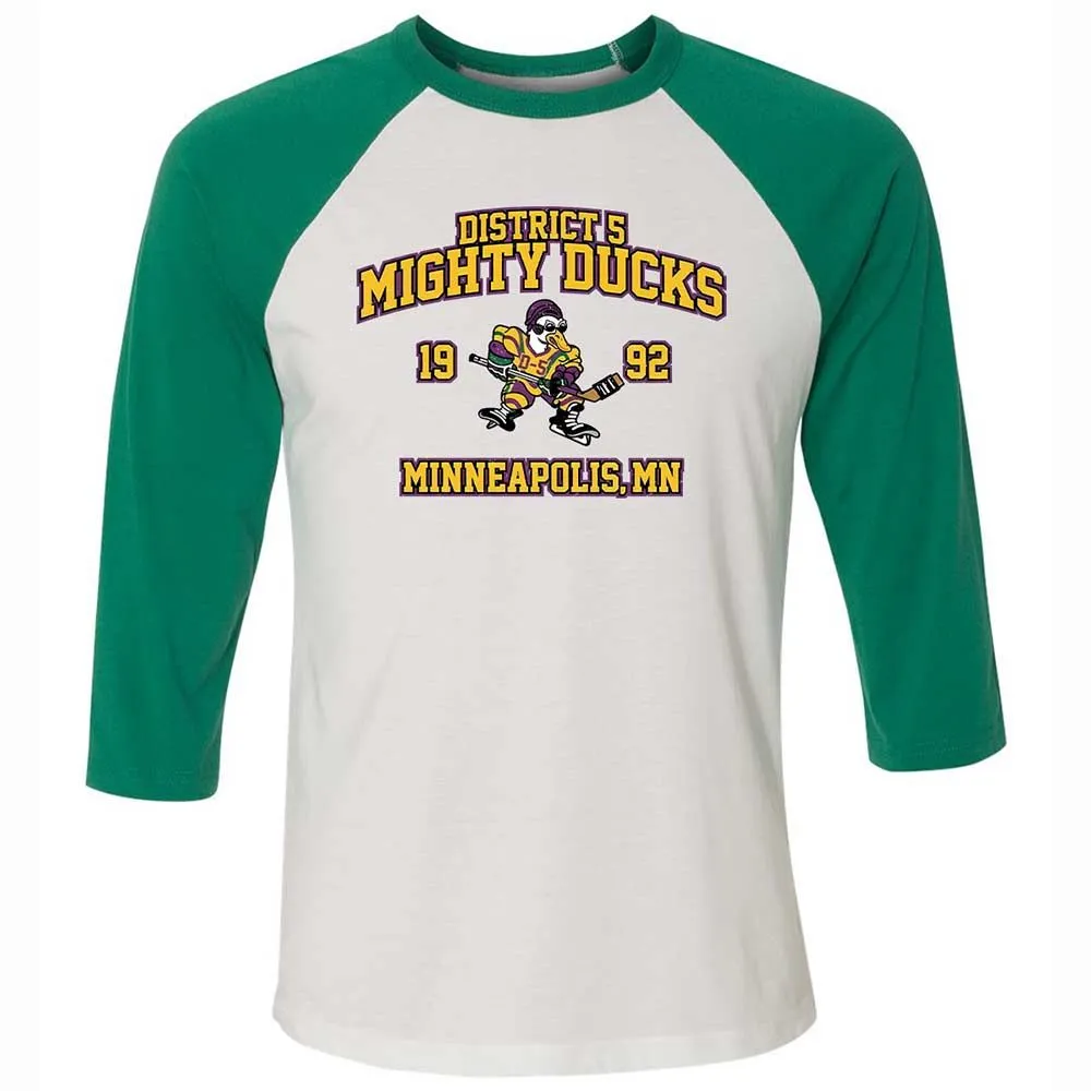 District 5 Ducks - White/Kelly - 6
