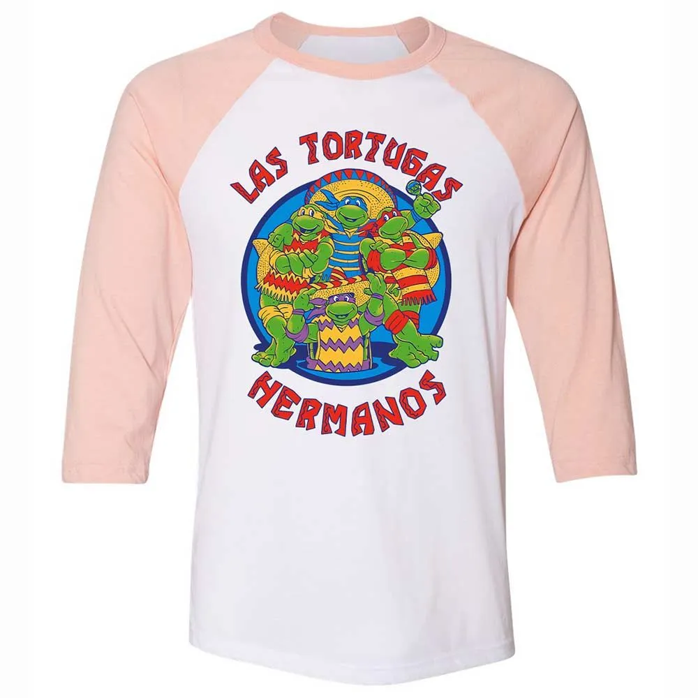 Las Tortugas Hermanos - White/Heather Peach - 5
