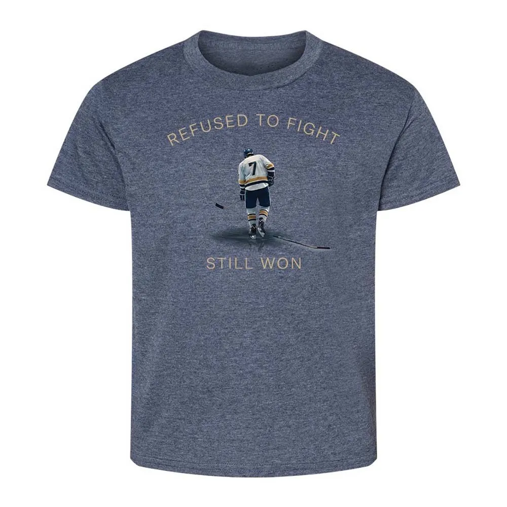 Kids T-Shirt - D5EN44VV - Heather Navy - 9
