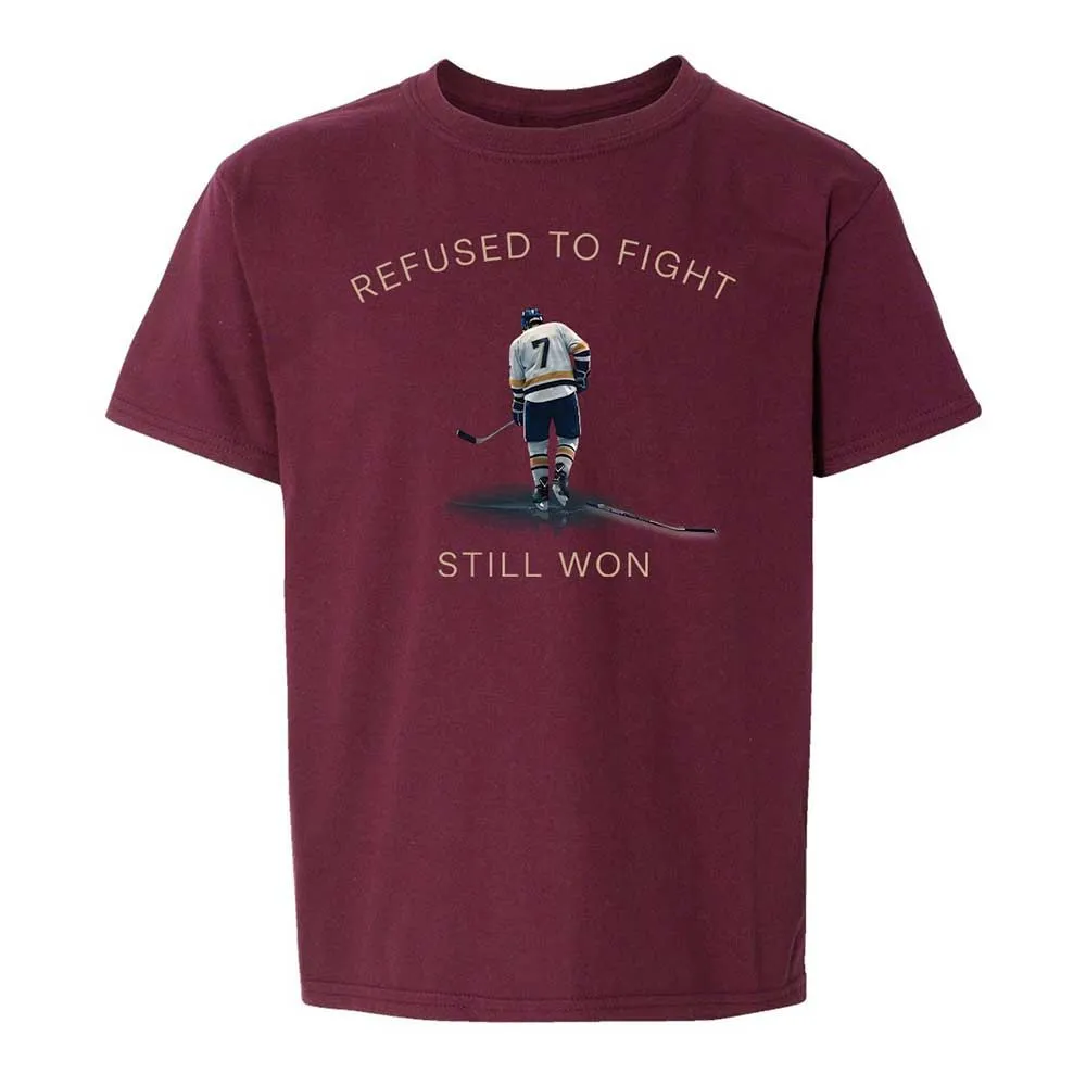 Kids T-Shirt - D5EN44VV - Maroon - 14