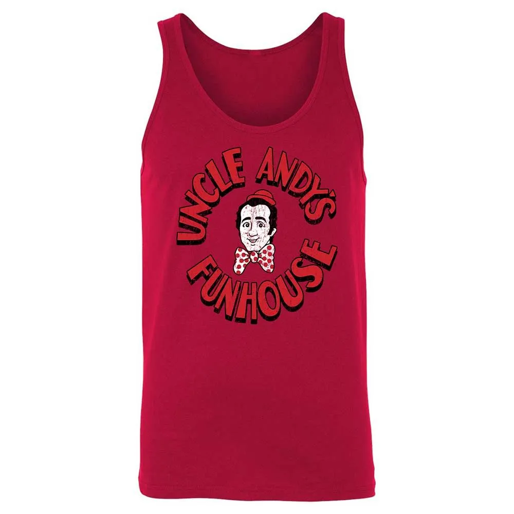 Unisex Jersey Tank - VQ14H8KY - Red - 3