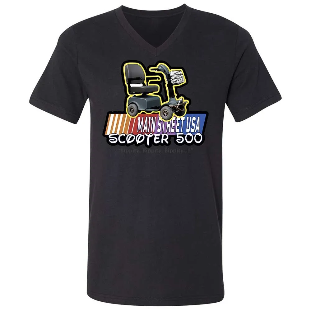 Unisex V-Neck T-Shirt - 2D6AB9UB - Black - 11