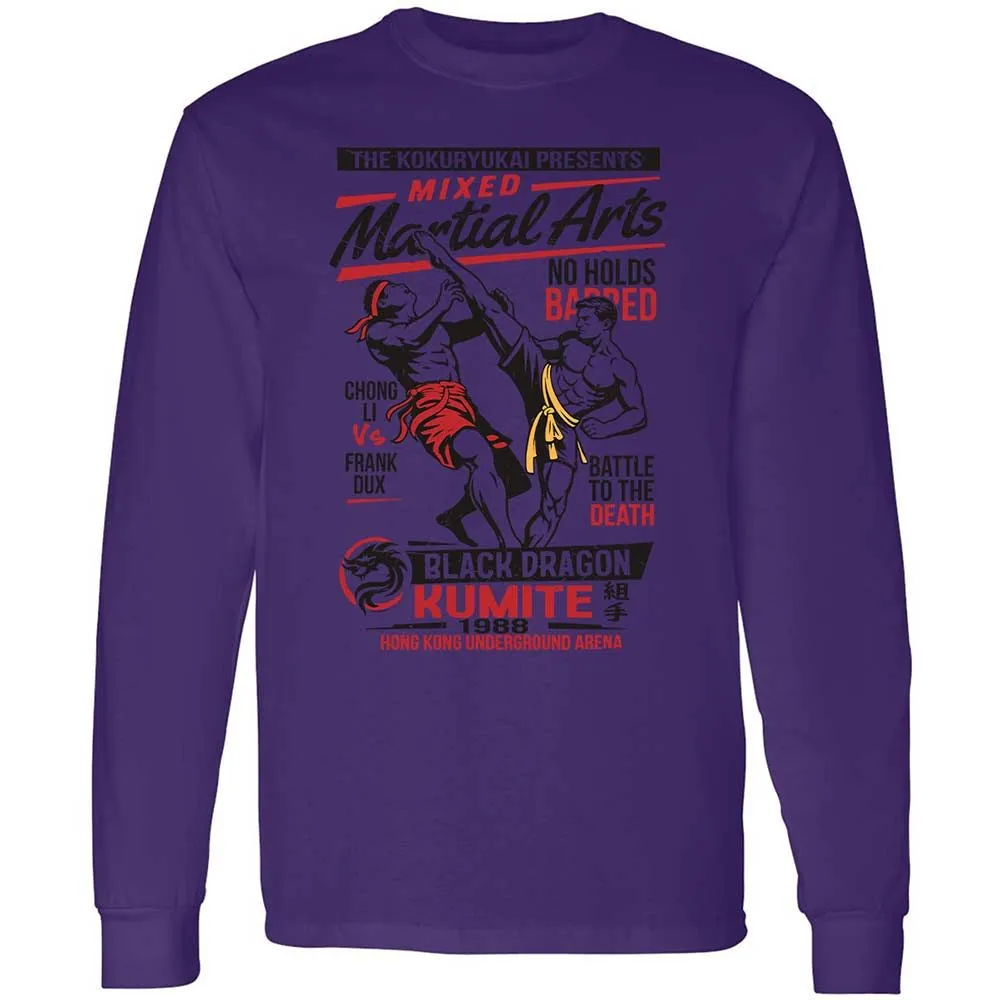 Long Sleeve T-Shirt - 8EVVDK17 - Purple - 9