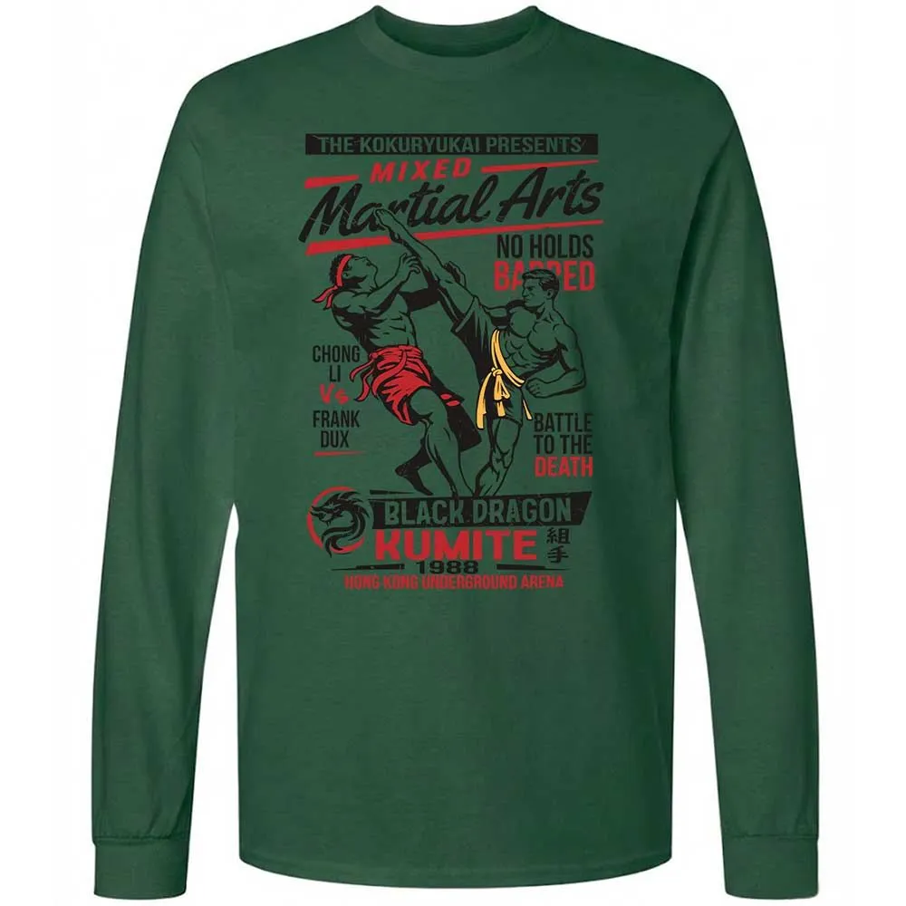 Long Sleeve T-Shirt - 8EVVDK17 - Forest Green - 14