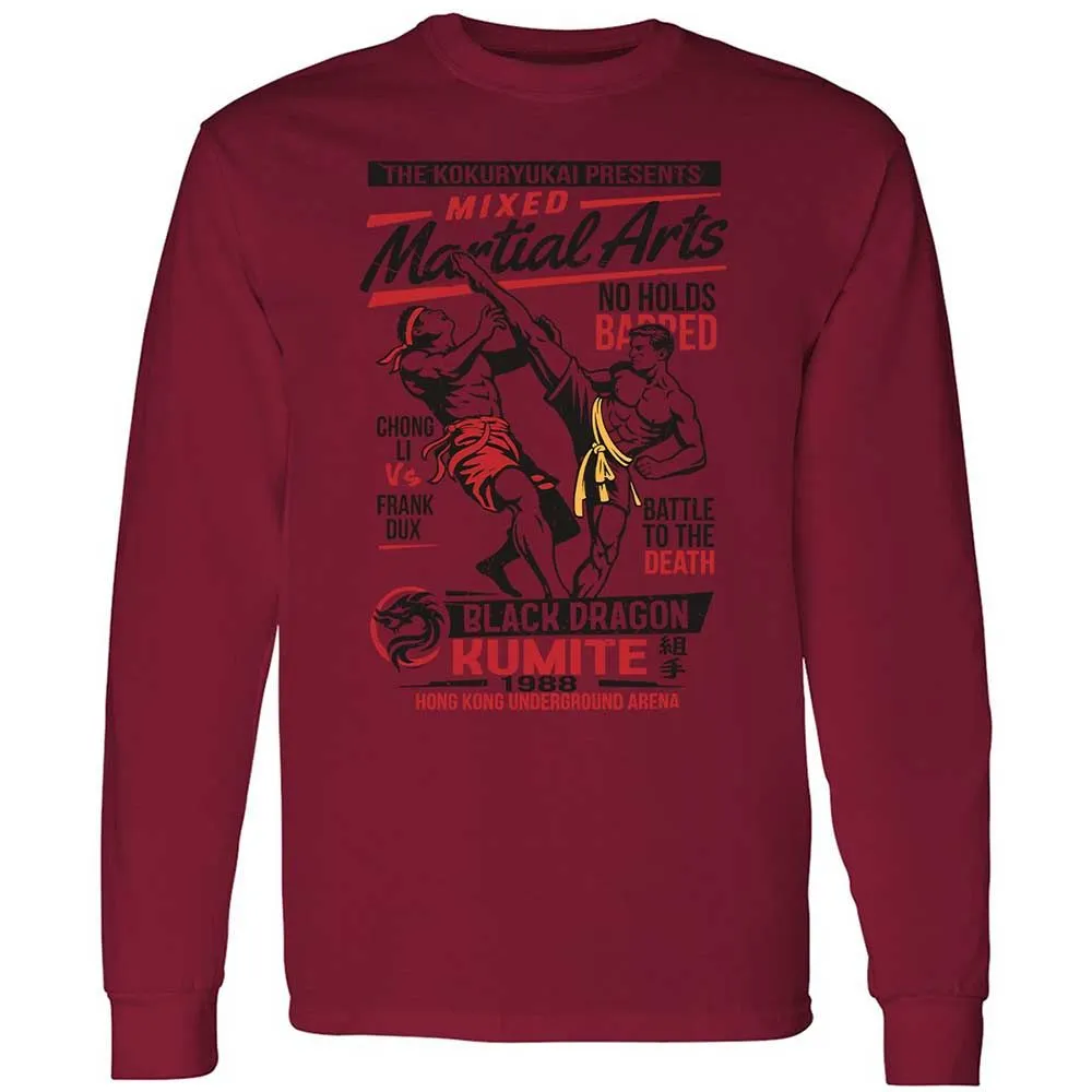 Long Sleeve T-Shirt - 8EVVDK17 - Cardinal Red - 17
