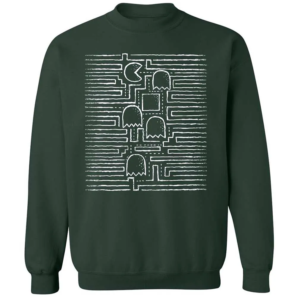 Classic Unisex Sweatshirt - 3Q3TPVRH - Forest Green - 5