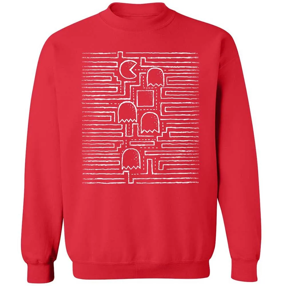 Classic Unisex Sweatshirt - 3Q3TPVRH - Red - 10