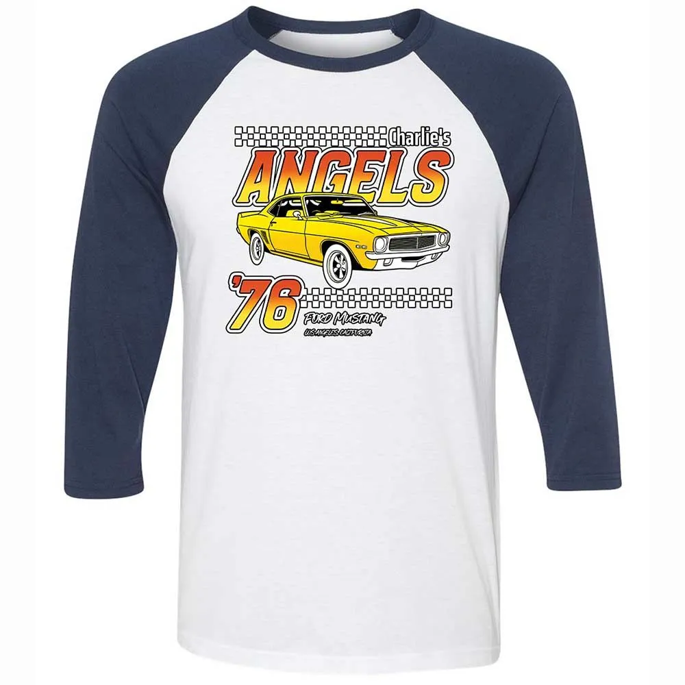 Unisex 3/4 Baseball Tee - 1PMF4BZX - White/Navy - 8