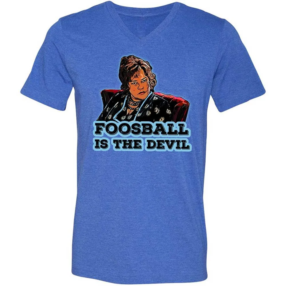 Unisex V-Neck T-Shirt - BL63YCGB - Heather True Royal - 4