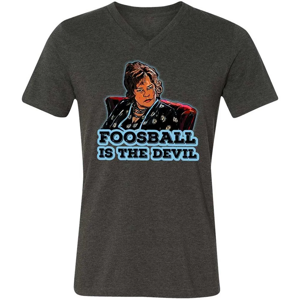 Unisex V-Neck T-Shirt - BL63YCGB - Dark Grey Heather - 8