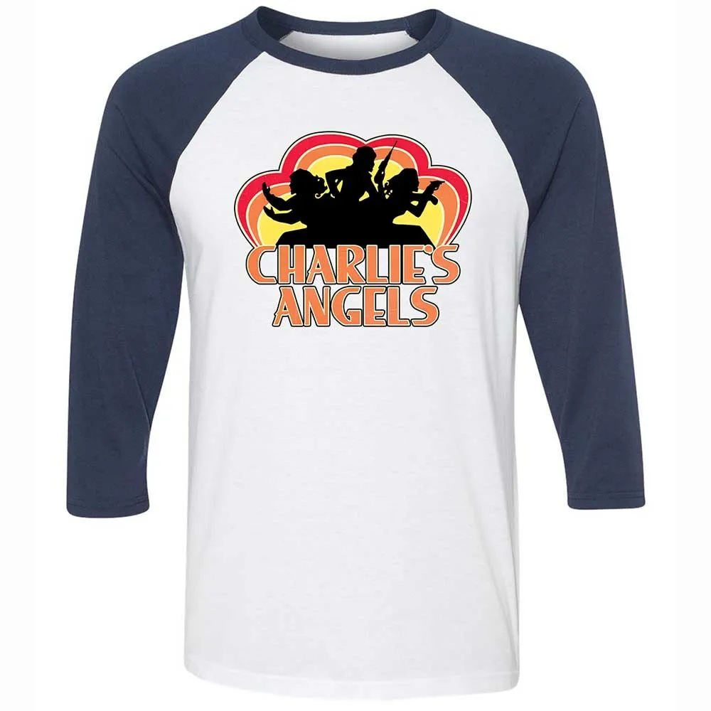 Unisex 3/4 Baseball Tee - MGPK45TW - White/Navy - 8