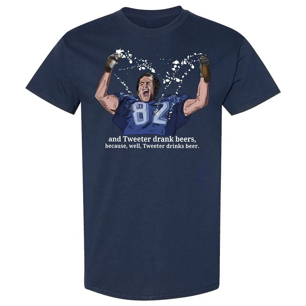 Classic Unisex T-Shirt - C4TKKZWG - Navy - 2