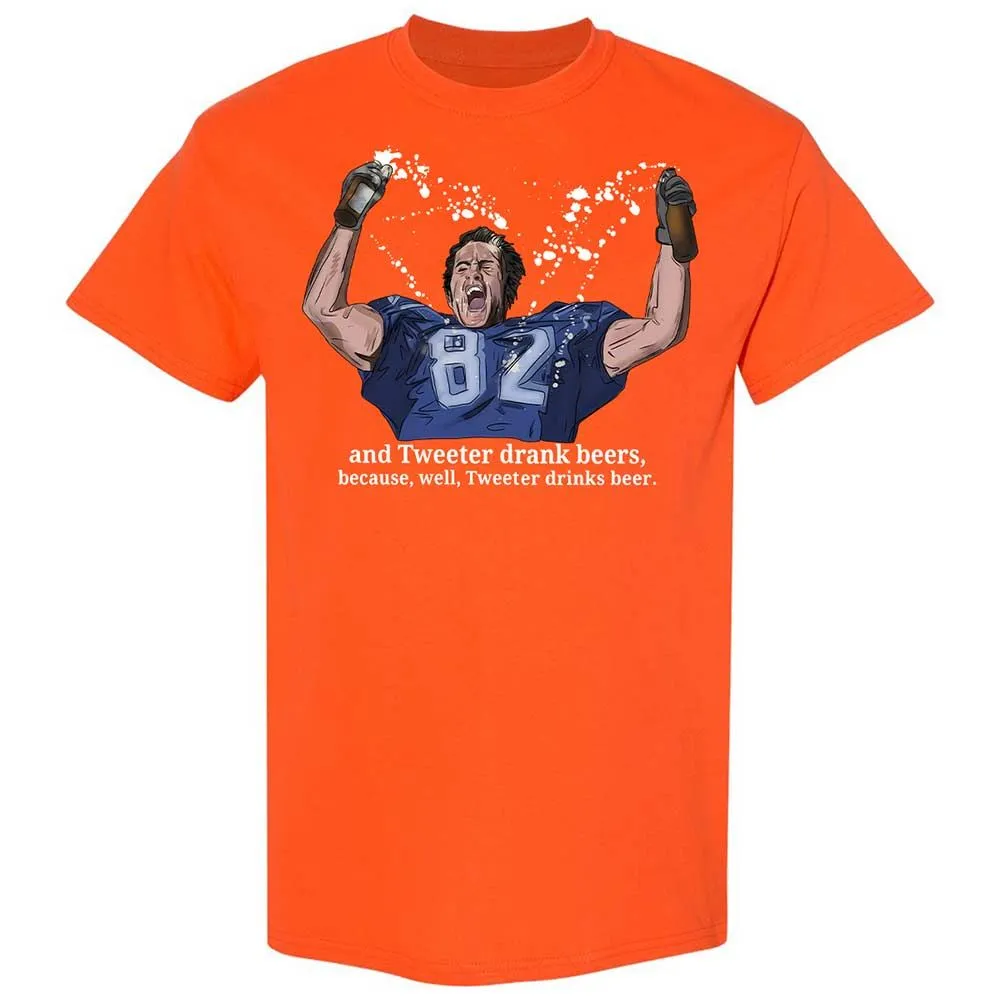 Classic Unisex T-Shirt - C4TKKZWG - Orange - 17
